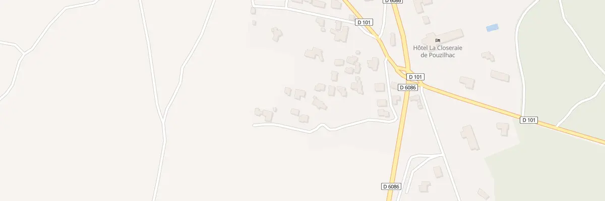 Plan du 5199 La Rouveirole et Les Cases à Pouzilhac