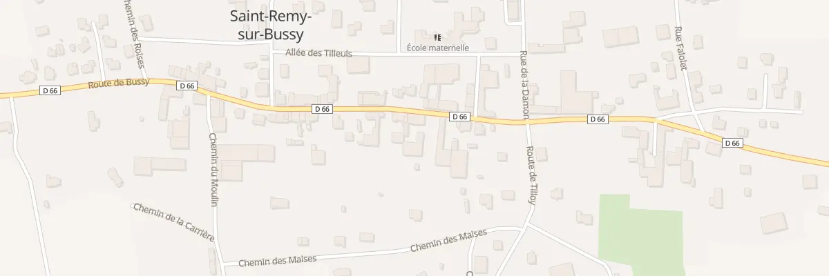 Plan du 5 Rue du Général Appert à Saint-Remy-sur-Bussy