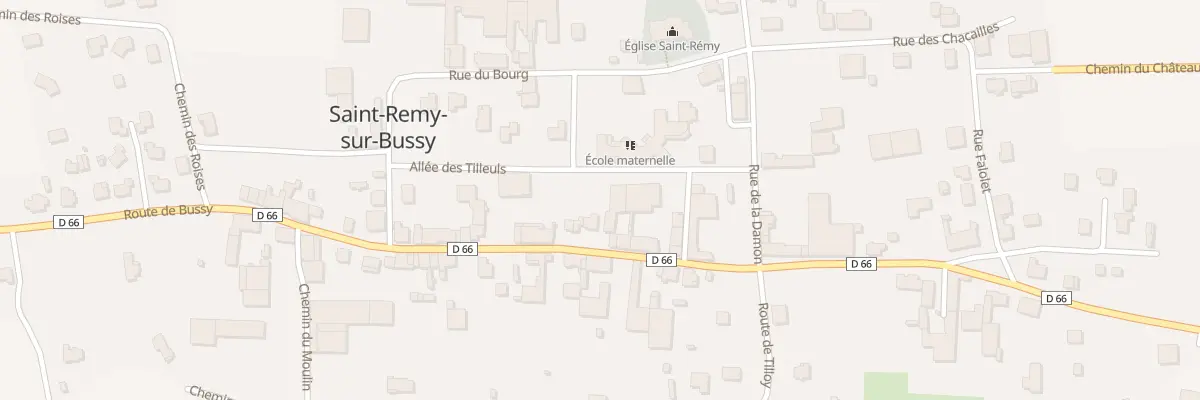Plan du 10 Rue du Général Appert à Saint-Remy-sur-Bussy