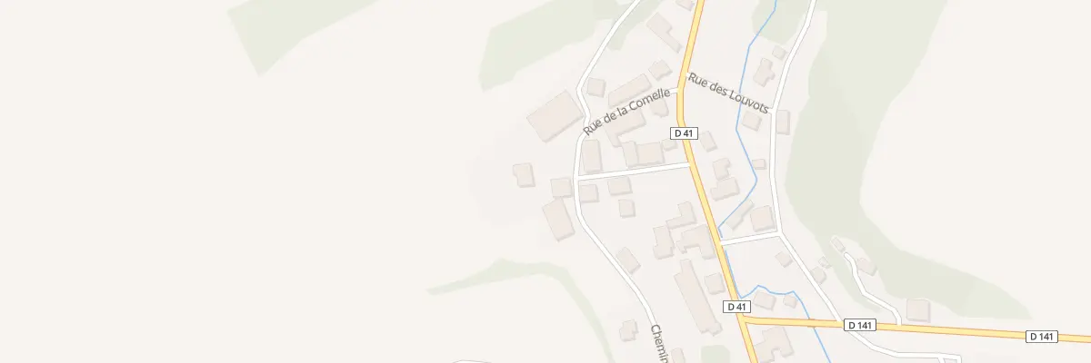 Plan du 5 Rue de la Comelle à Semide