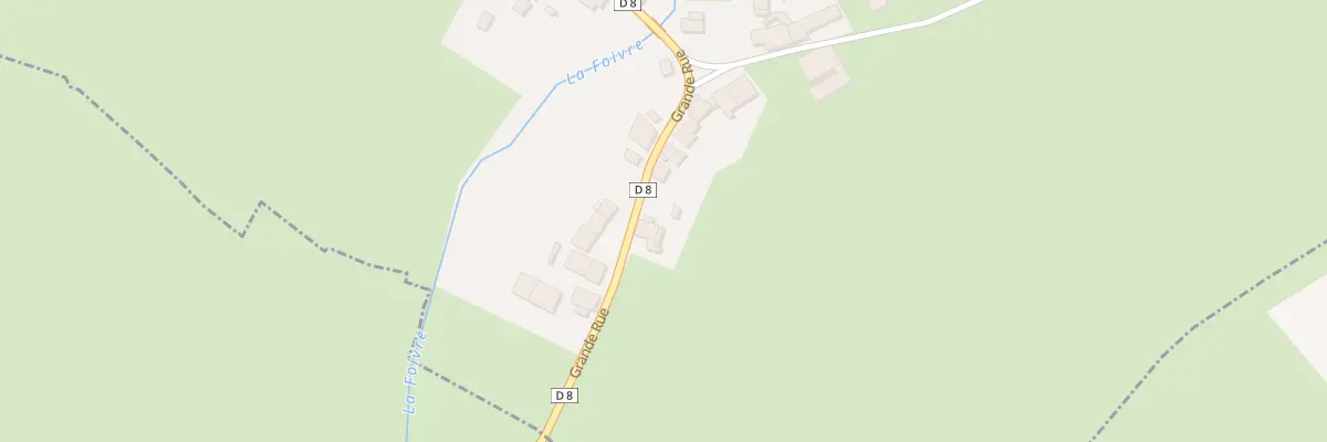 Plan du 5021B Le Village à Wignicourt