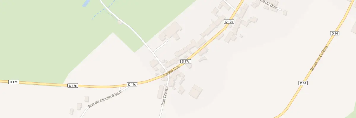 Plan du 5 Grande Rue à Cussy-le-Châtel