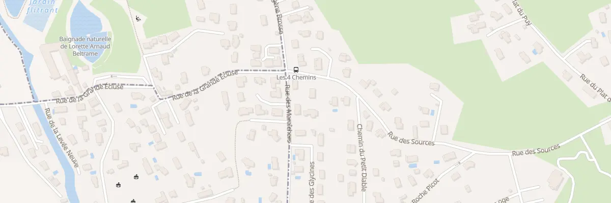 Plan du 645 Rue des Sources à Farnay