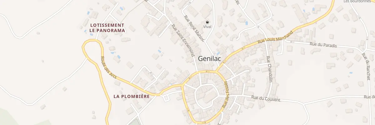 Plan du 21 Rue Saint-ennemond à Genilac