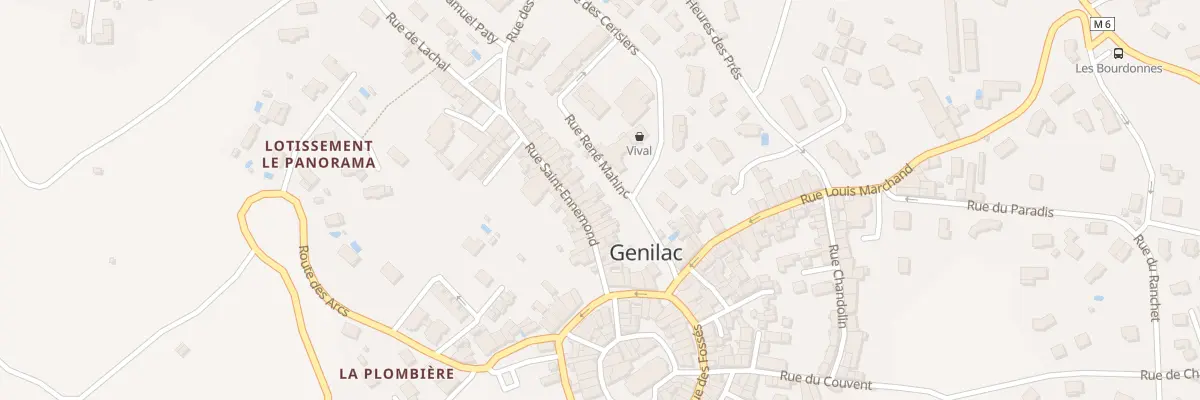 Plan du 68 Rue Saint-ennemond à Genilac
