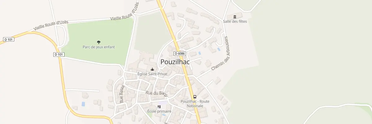 Plan du 4 Che de la Bergerie à Pouzilhac