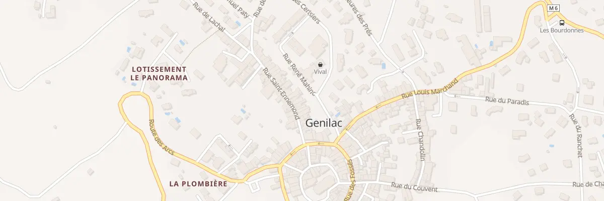 Plan du 60 Rue Saint-ennemond à Genilac