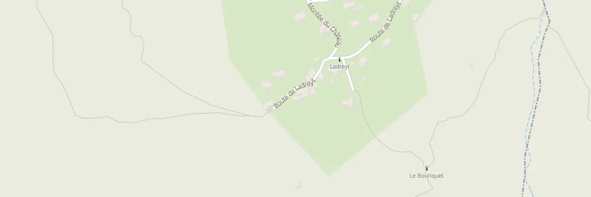 Plan du 5041T Ladreyt à Lyas