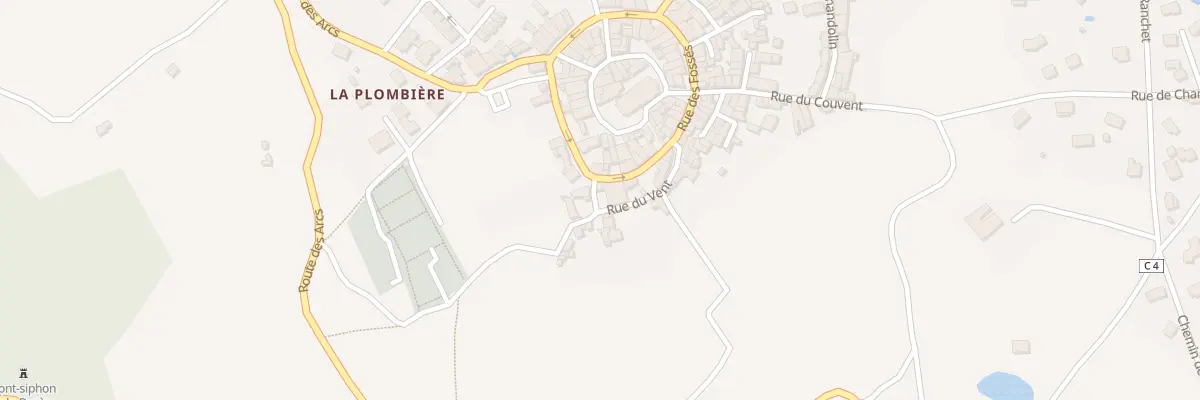 Plan du 187 Rue des Fosses à Genilac