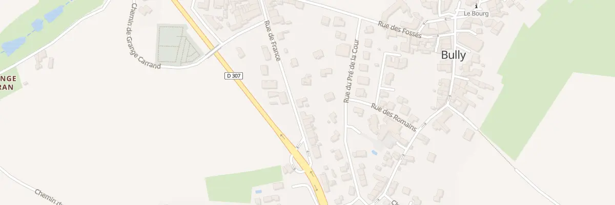 Plan du 189 Rue de France à Bully