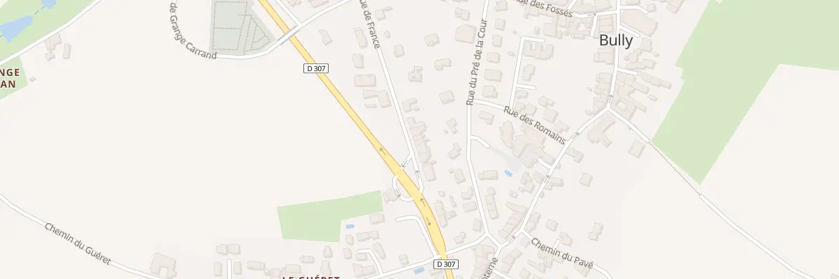 Plan du 231 Rue de France à Bully