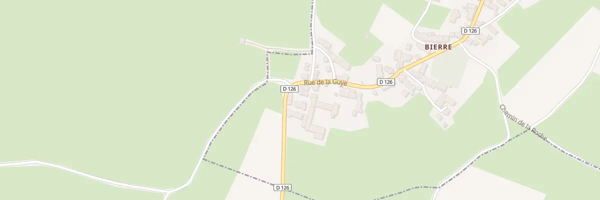 Plan du 5065 Bierre à Bonnay-Saint-Ythaire