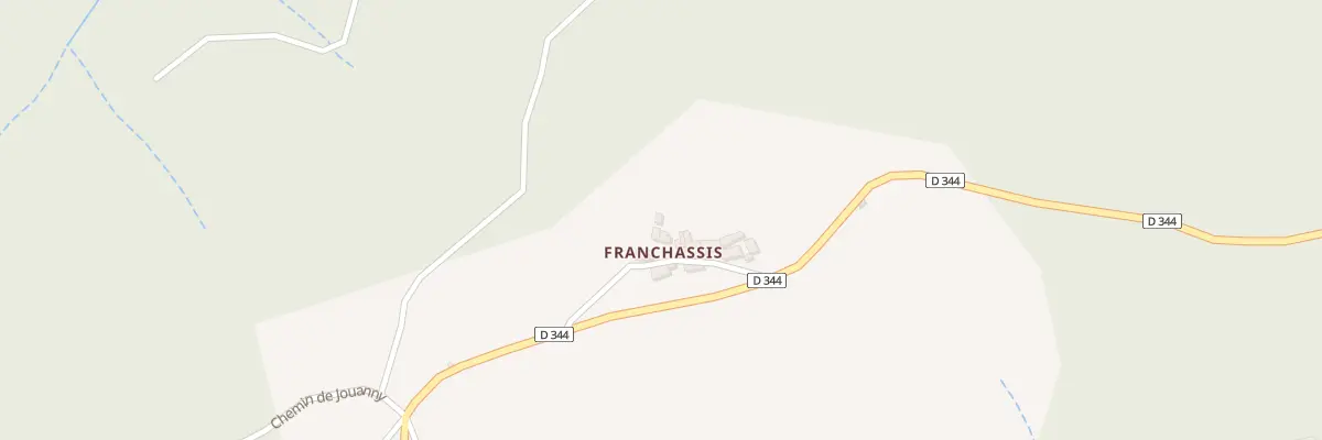 Plan du 5058T Franchassy à Pranles