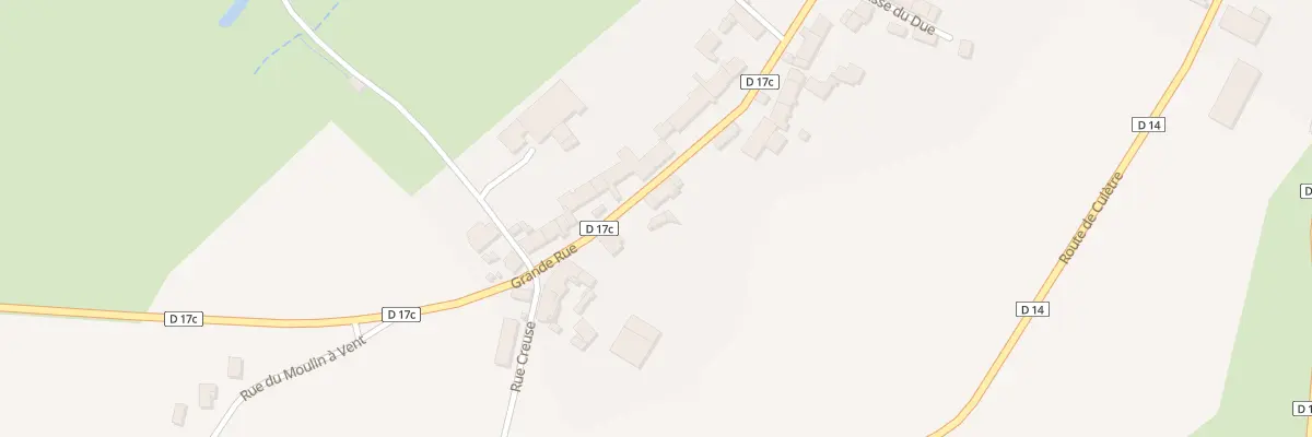 Plan du 10 Grande Rue à Cussy-le-Châtel