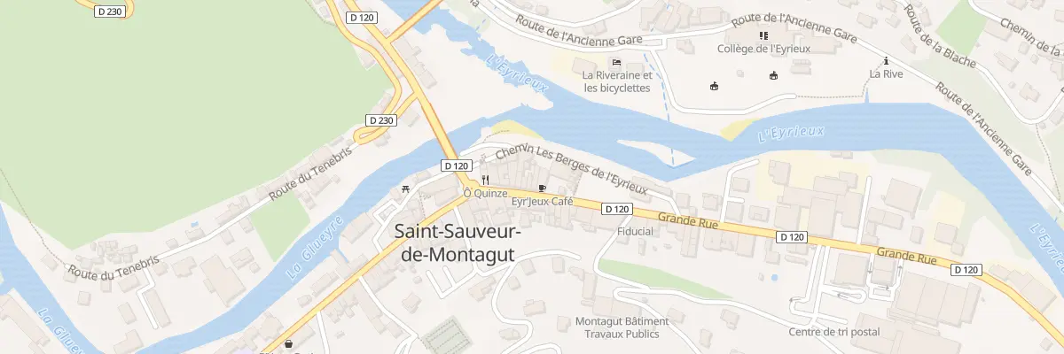Plan du 15 Grande Rue à Saint-Sauveur-de-Montagut