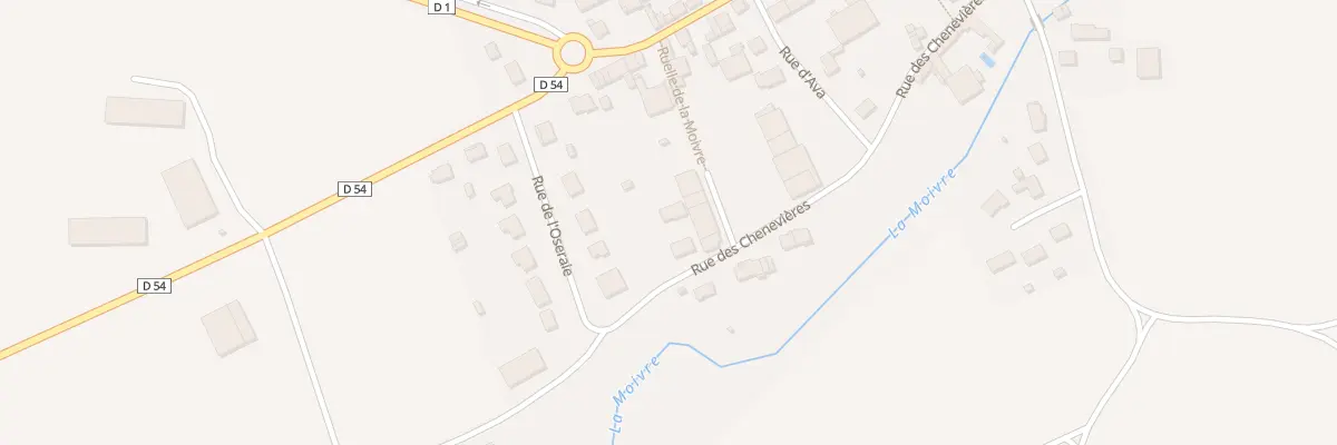 Plan du 20 Rue des Chenevieres à Saint-Jean-sur-Moivre