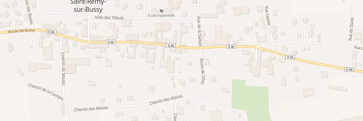 Plan du 1 Rue du Général Appert à Saint-Remy-sur-Bussy