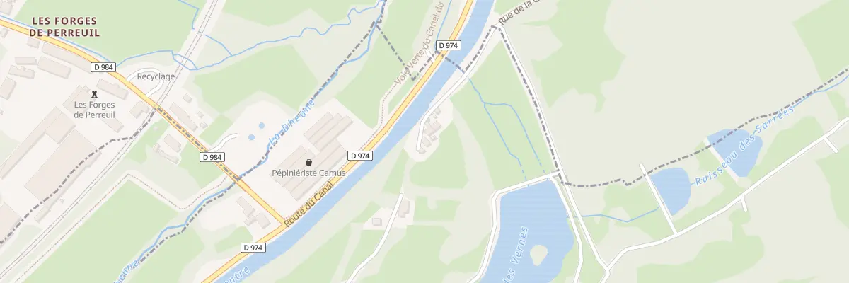 Plan du 5108 La Gagere à Morey