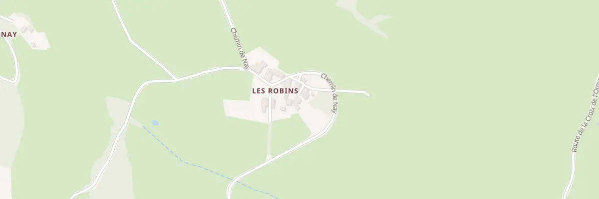 Plan du 5027 Les Robins à Germolles-sur-Grosne