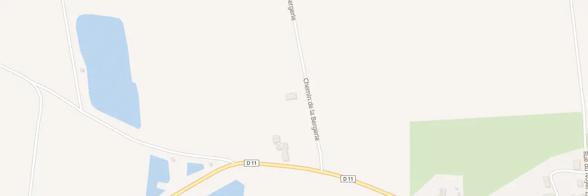 Plan du 2 Che des Bergeries à Petit-Mesnil