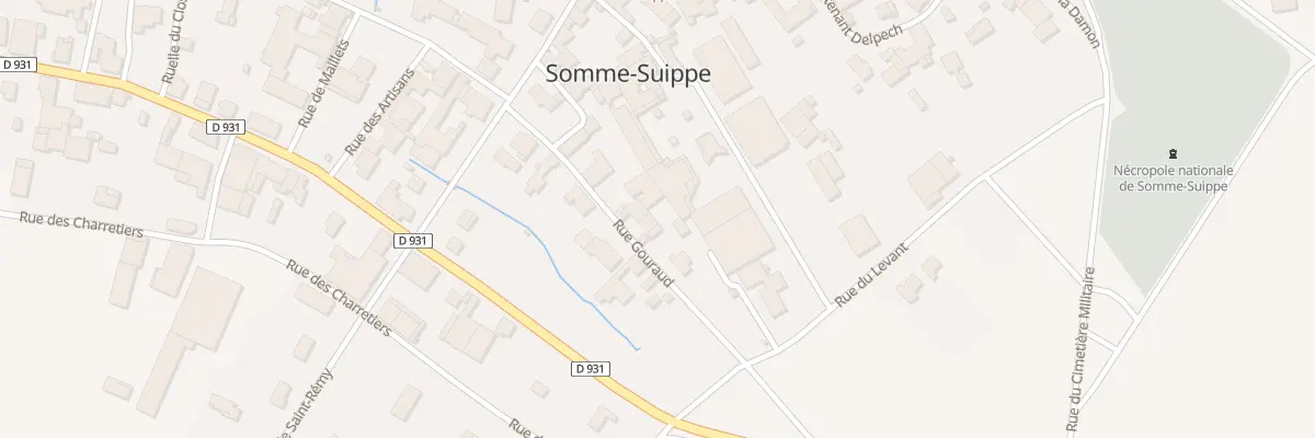 Plan du 5169 Rue Gouraud à Somme-Suippe