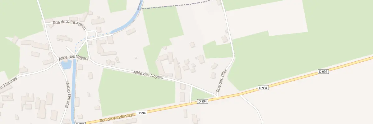 Plan du 25F All des Noyers à Rouvres-sous-Meilly