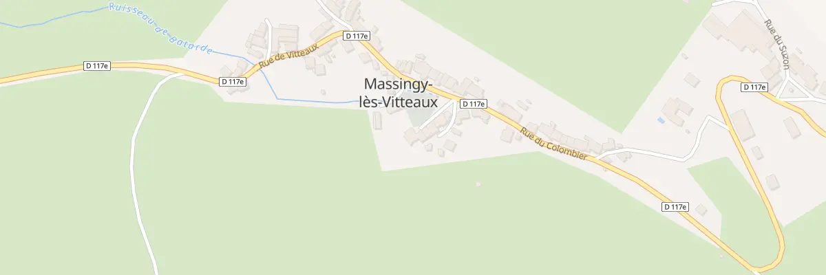 Plan du 3 Pl du Lavoir à Massingy-lès-Vitteaux