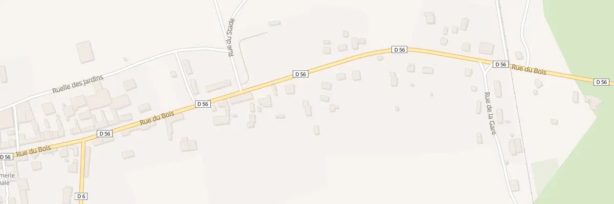 Plan du 52 Rue du Bois à Chavanges