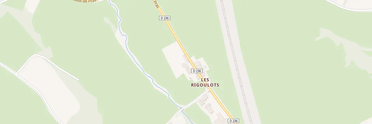 Plan du 2 Les Rigoulots à Genouilly