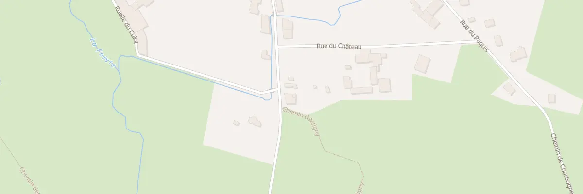 Plan du 19 Rue de la Ferrière à Écordal