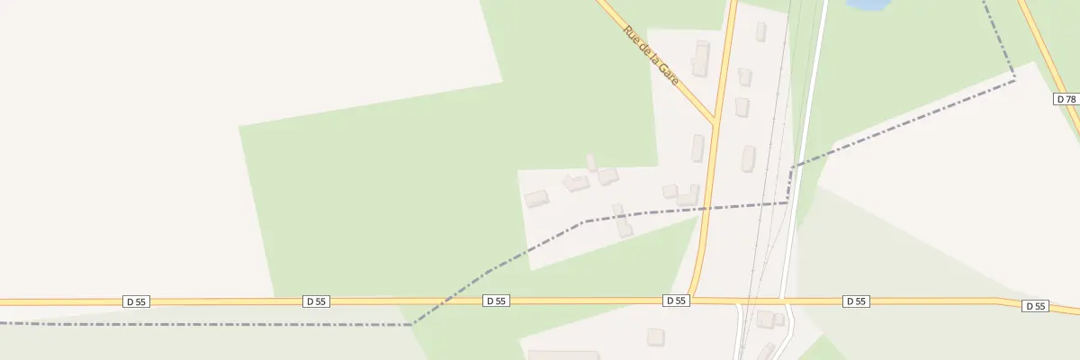 Plan du 5008 La Grande Voie à Gigny-Bussy