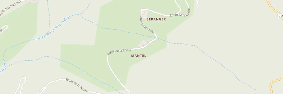 Plan du 5052 Mantel à Saint-Maurice-en-Chalencon