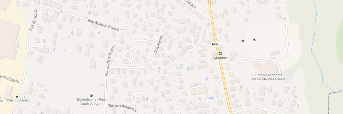 Plan du 6 Rue des Eglantines à Lorette