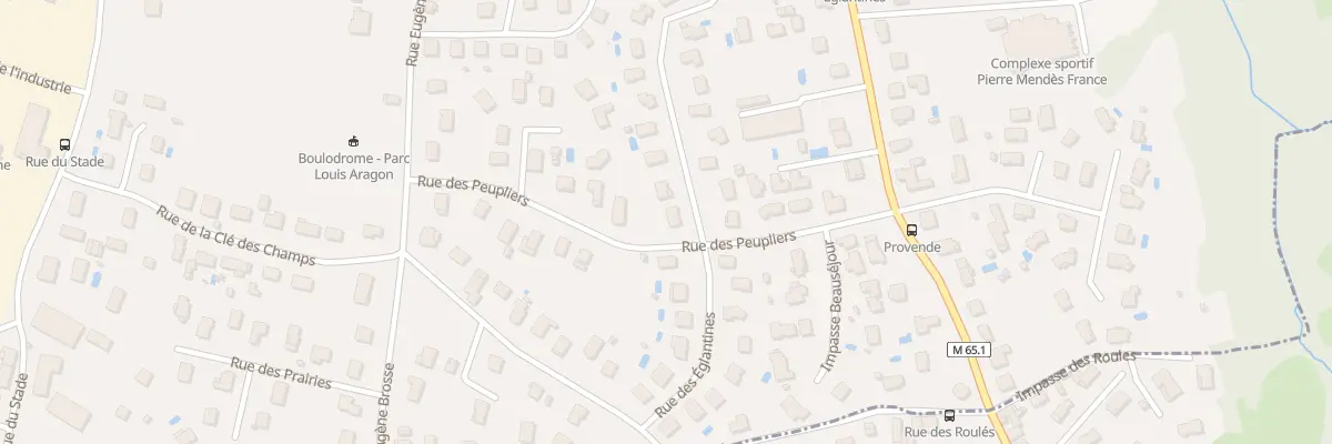 Plan du 22 Rue des Eglantines à Lorette
