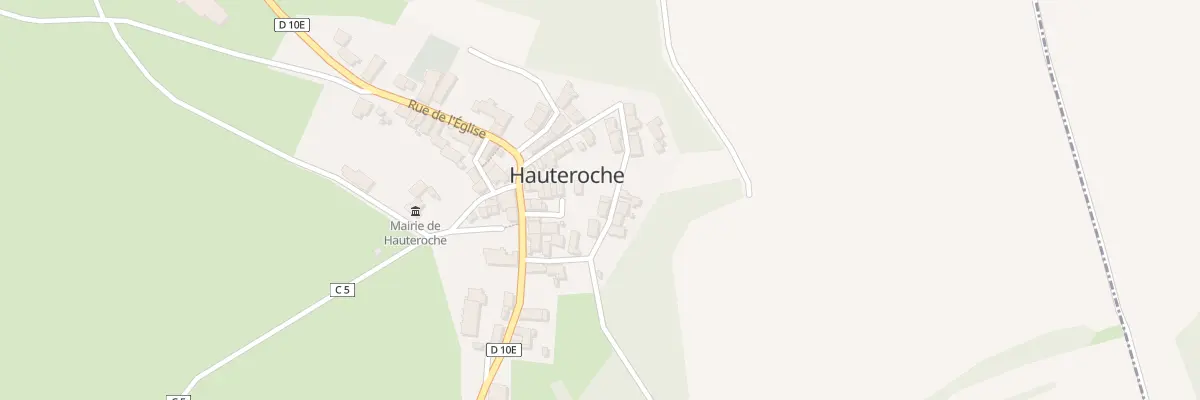 Plan du 5 Rue du Pertuis à Hauteroche