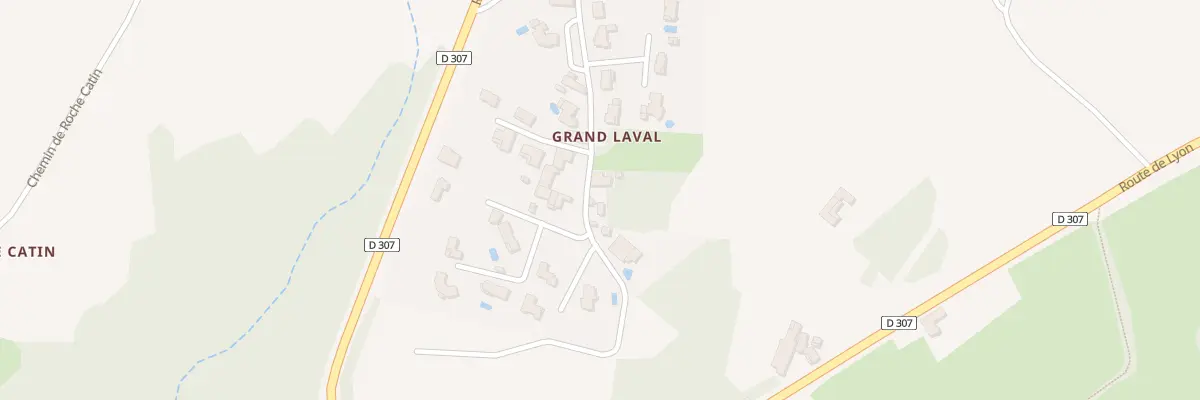 Plan du 345 Che du Grand Laval à Bully