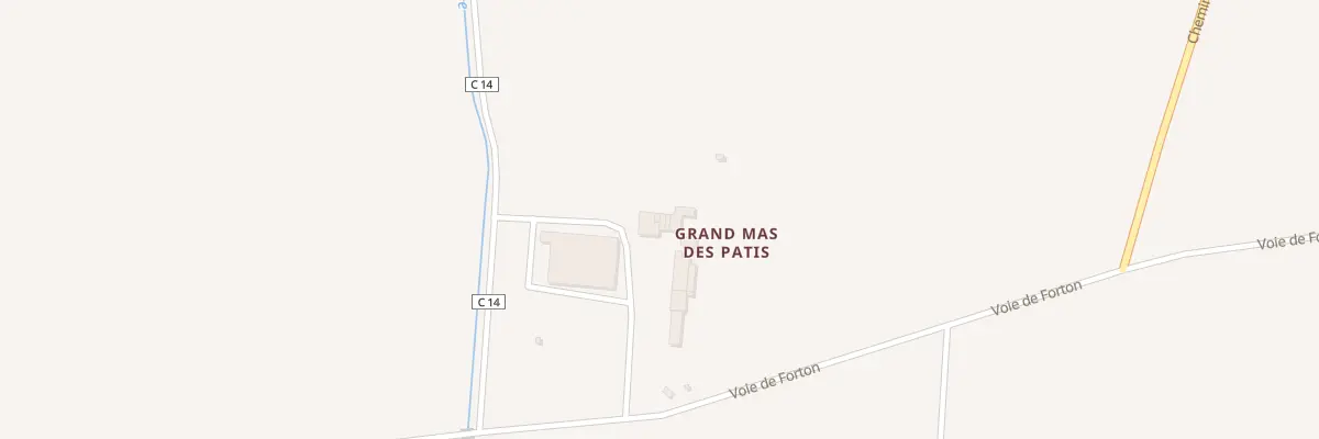 Plan du 9006 Che du Mas de Forton à Beaucaire