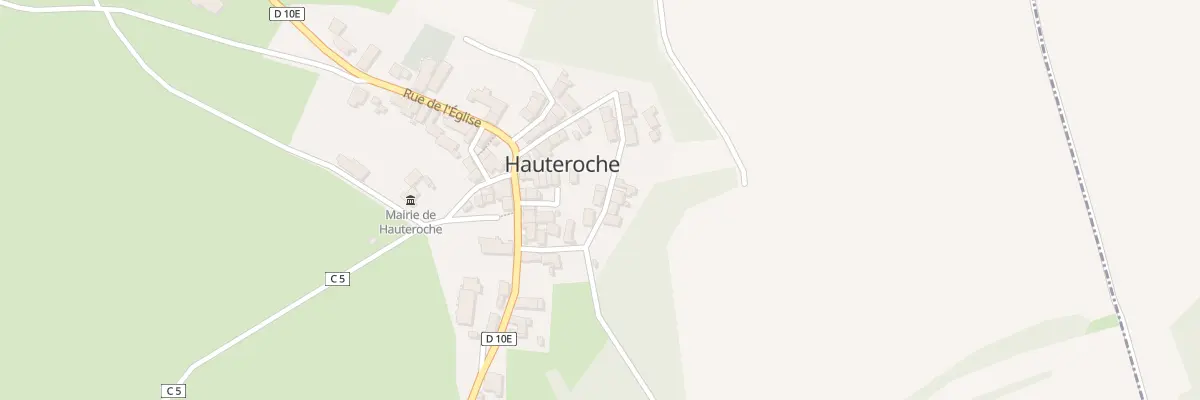 Plan du 3 Rue du Pertuis à Hauteroche