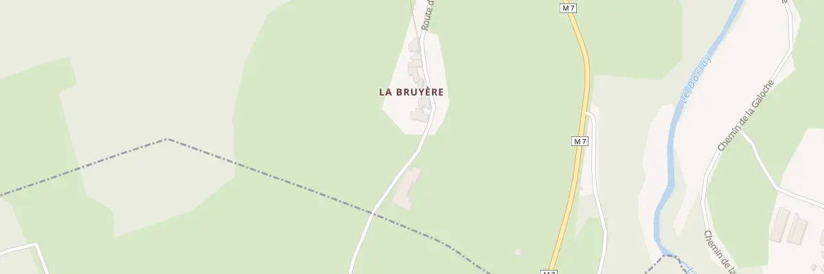 Plan du 1060 Rte des Châtaigniers à Saint-Paul-en-Jarez