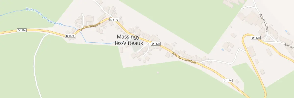 Plan du 5048 Le Village à Massingy-lès-Vitteaux