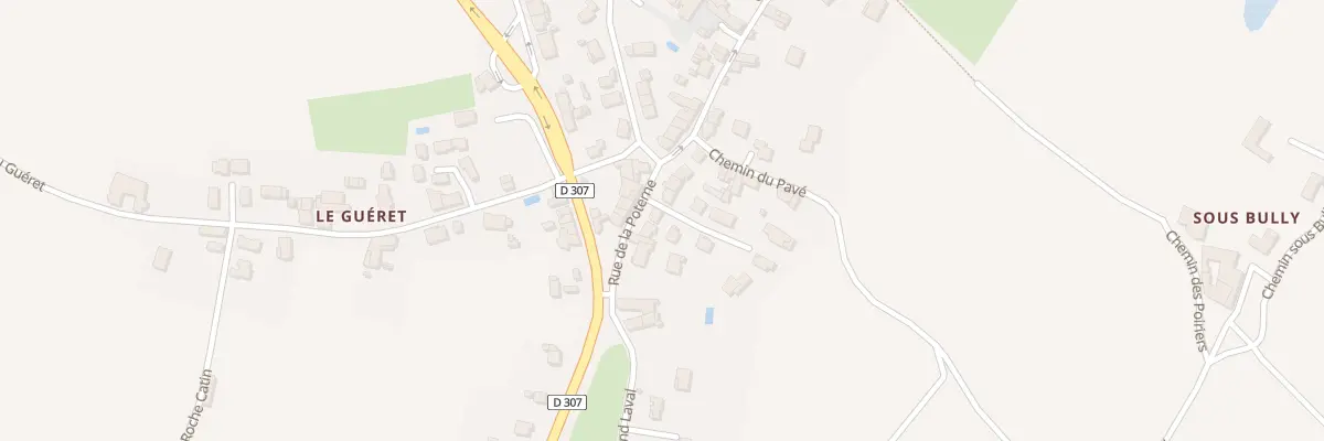Plan du 369 Rue de la Poterne à Bully