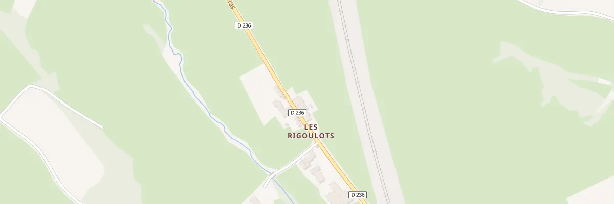 Plan du 1 Les Rigoulots à Genouilly