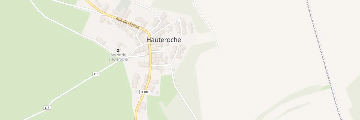 Plan du 4 Rue du Pertuis à Hauteroche