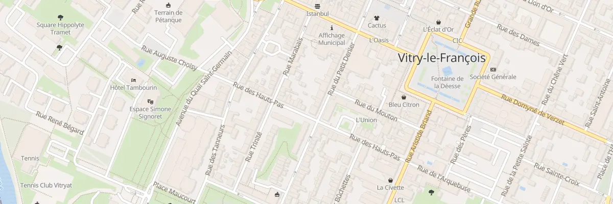 Plan du 26 Rue des Hauts-Pas à Vitry-le-François