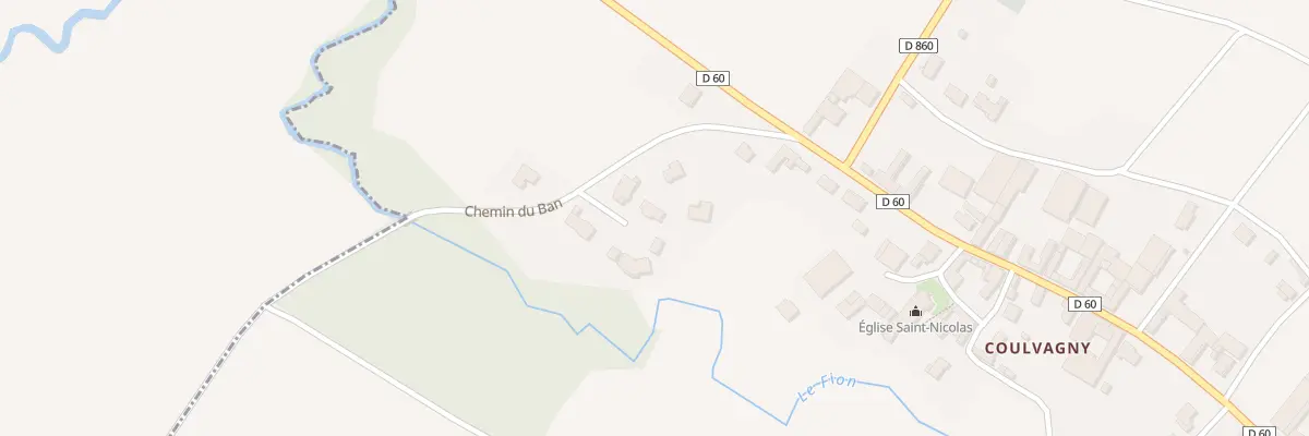 Plan du 1 Imp Fosse Mathias à Saint-Amand-sur-Fion