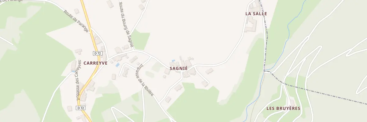 Plan du 365 Rte du Bourg de Sagnie à Marchampt