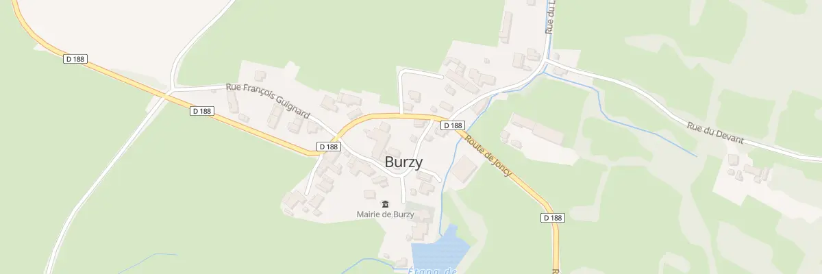 Plan du 5022 Au Bourg à Burzy