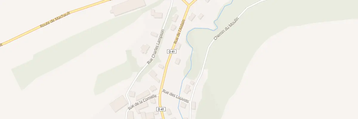 Plan du 22 Rue de l’Aidain à Semide