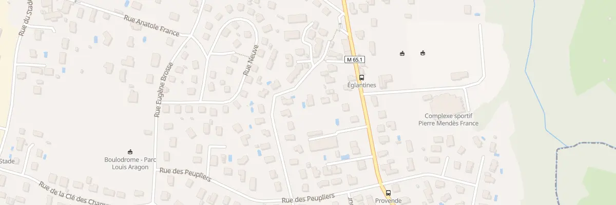 Plan du 3 Rue des Eglantines à Lorette