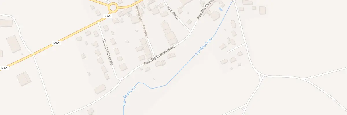 Plan du 5056 Rue des Chenevieres à Saint-Jean-sur-Moivre